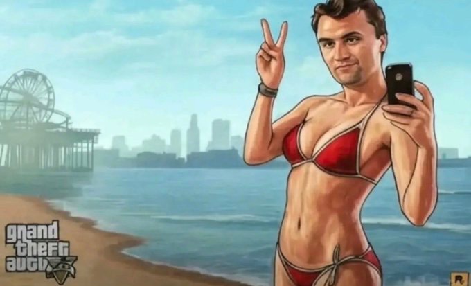 GTA character Kirkified